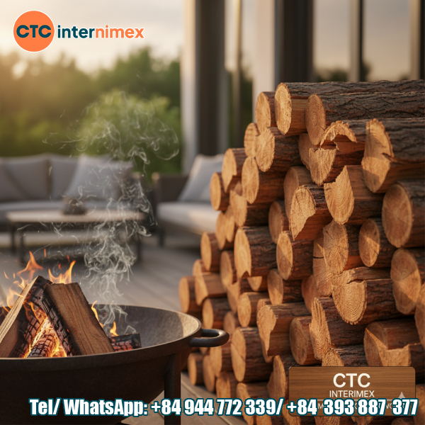 Acacia Firewood for Sale | Premium Wood Fuel Exporter